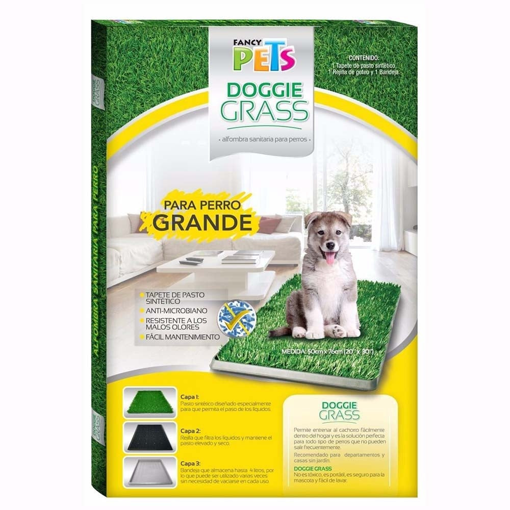 Tapete de Pasto Sanitario Entrenador Doggie Grass Fancy Pets, perro, Fancy Pets, Mister Mascotas Tapete de Pasto Sanitario Entrenador Doggie Grass Fancy Pets, perro, Fancy Pets, Mister Mascotas